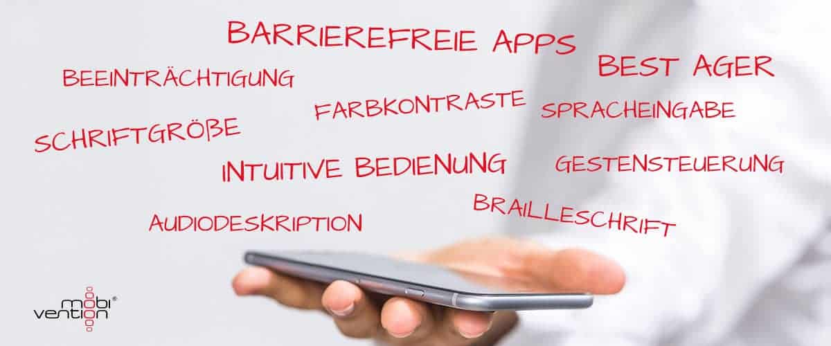 Banner Barrierefreie Apps