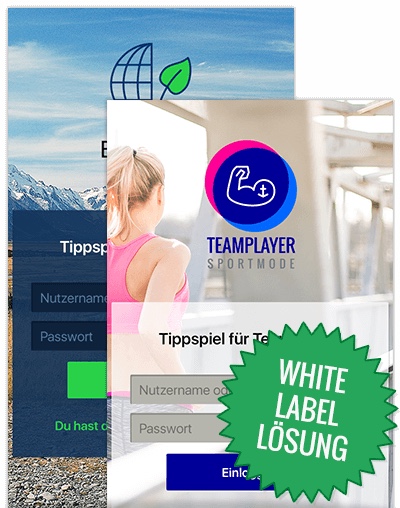 White Label Lösung App Beispiel Teamplayer