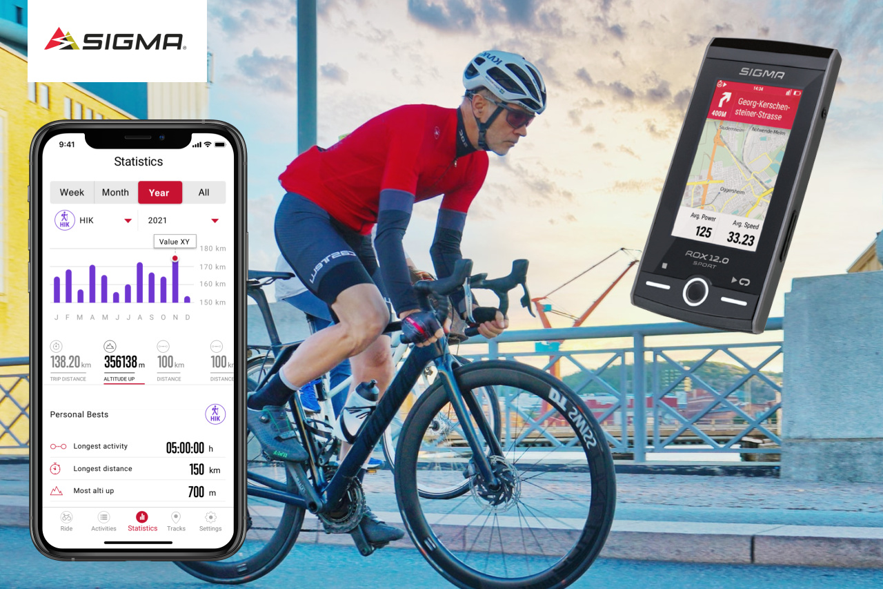 Referenz Vorschau Sigma Ride App