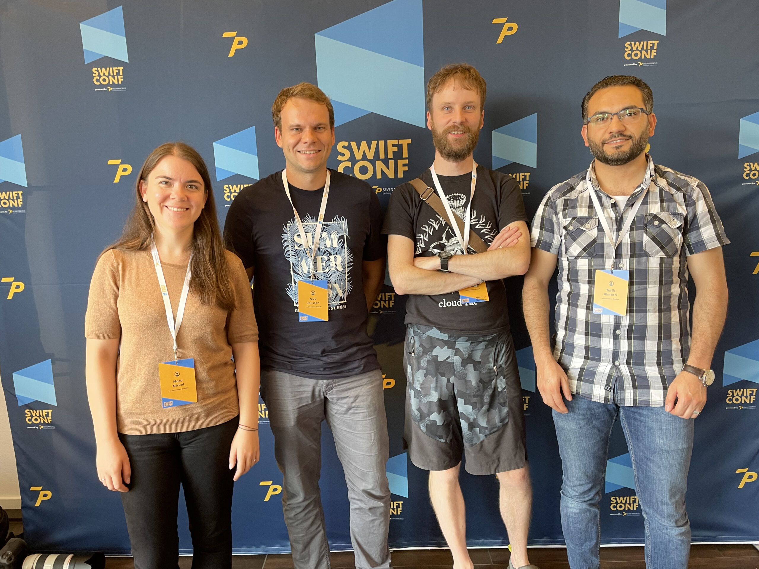 Am 16. und 17. August konnten 4 unserer mobivention Teammitglieder an der SwiftConf 2023 teilnehmen. Die SwiftConf 2023 war wieder einmal ein Highlight und brachte über 100 gleichgesinnte Teilnehmer zusammen.