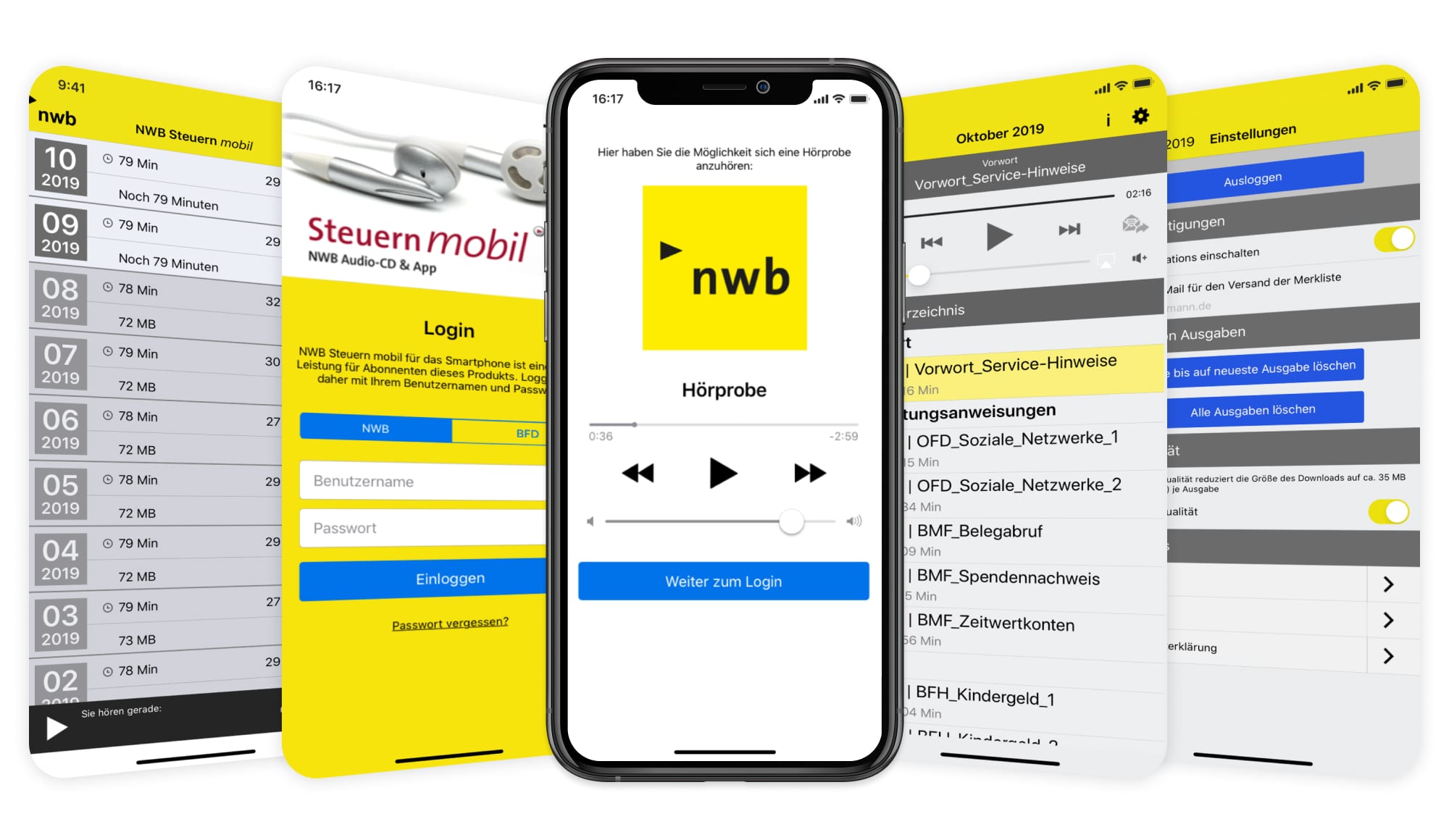 Referenz NWB Ateuern Mobil App