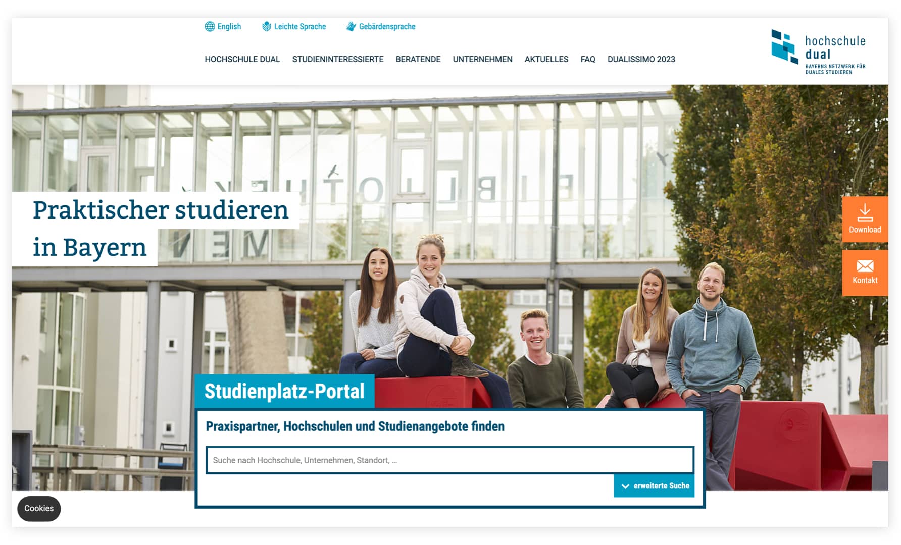 Referenz hochschule Dual Slider 1