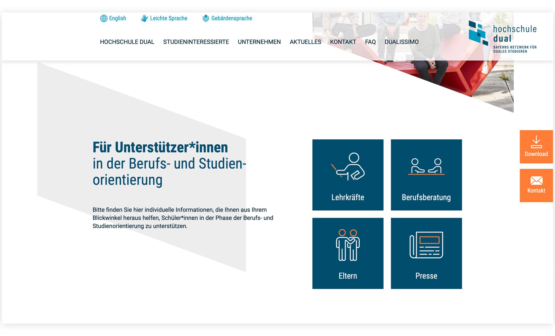 Referenz hochschule Dual Slider 2