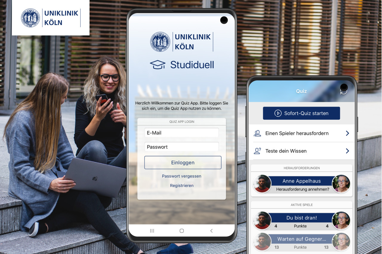 Referenz Vorschau Studiduell Quiz App