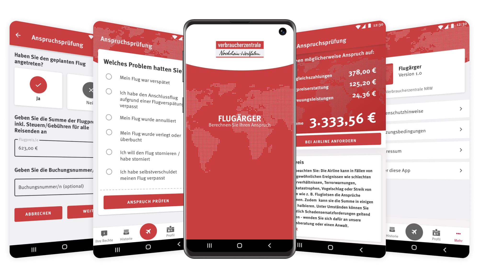 Referenz VerbraucherzentraleNRW Flugaerger App