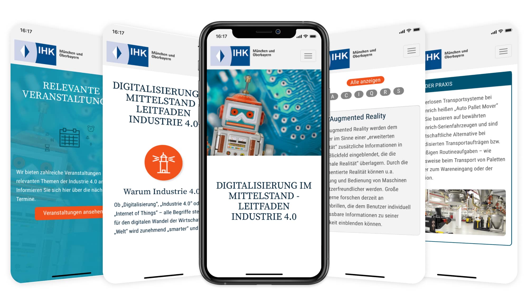 Referenz IHK Industrie 4.0 App