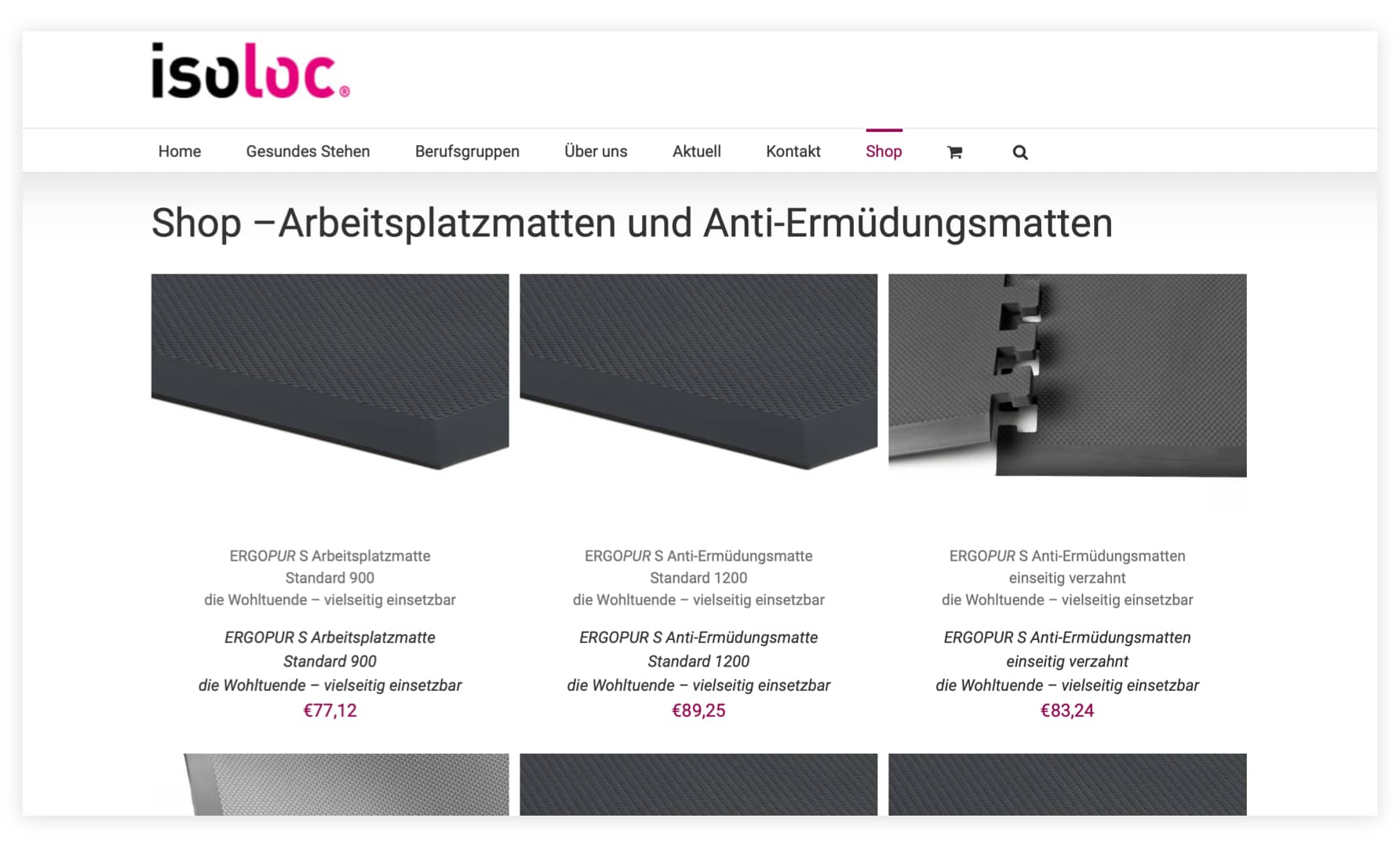 Referenz Isoloc Webshop Slider 3