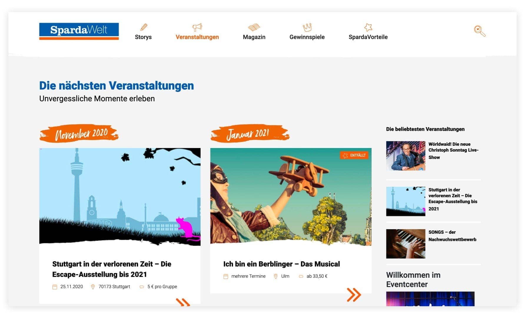 Referenz Spardawelt Website Slider 4